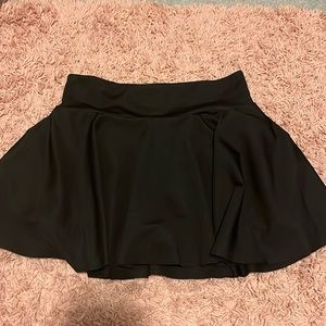 Black Tennis Skirt
